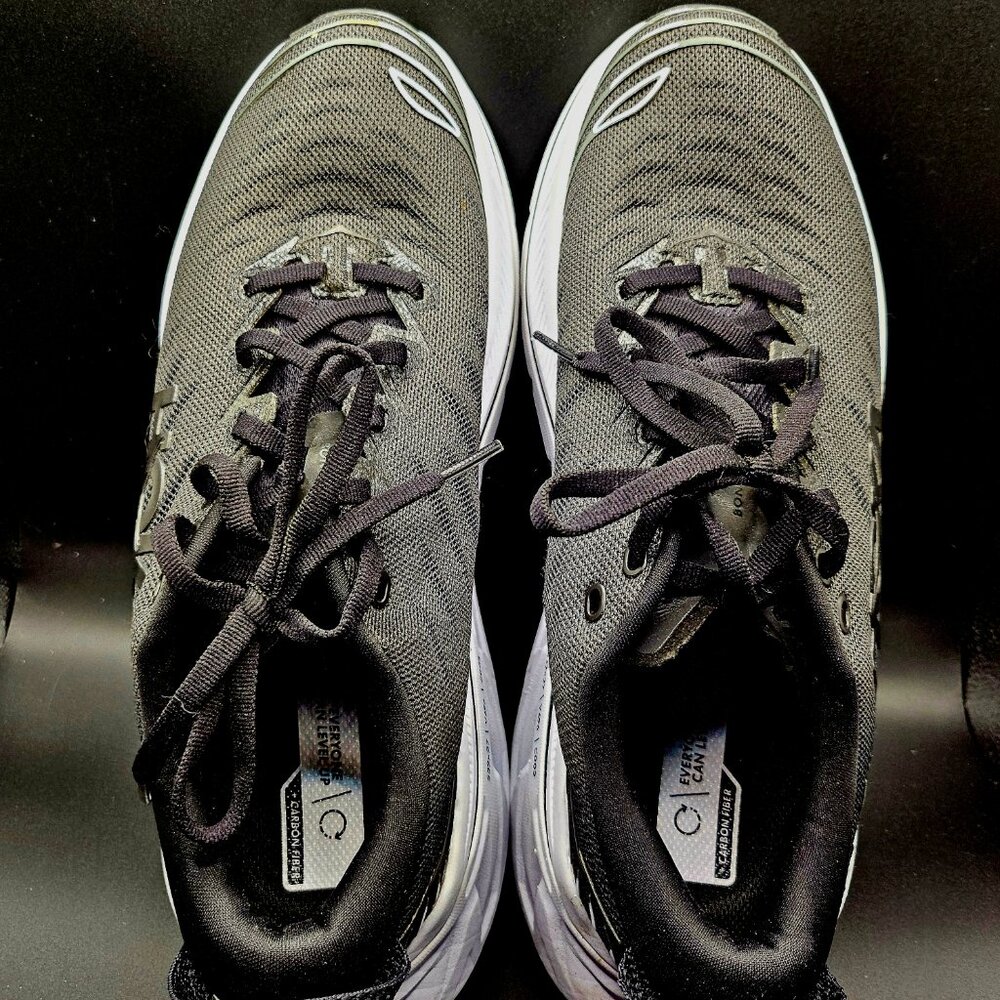 HOKA One One in Black, Size Women 9, Used Once, Almost Brand New Condition - Picture 3 of 8